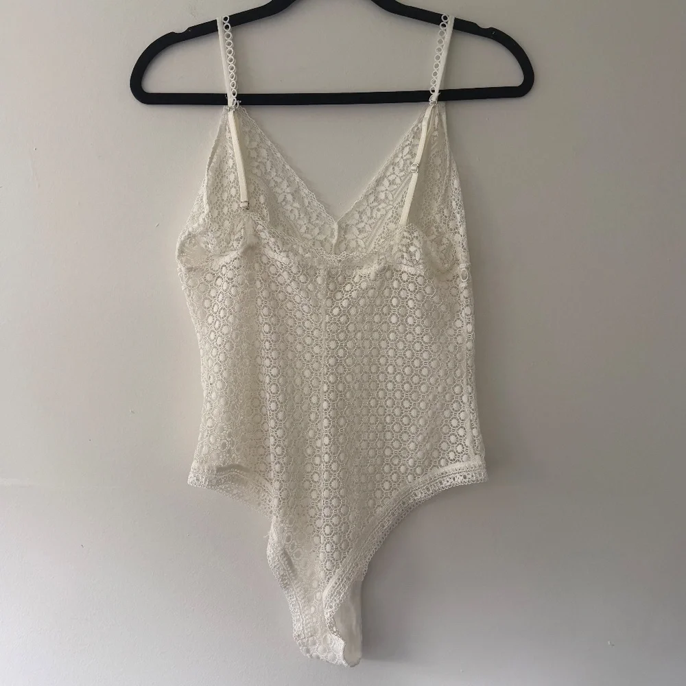Intimissimi White Lace Bodysuit - Picture 4 of 6